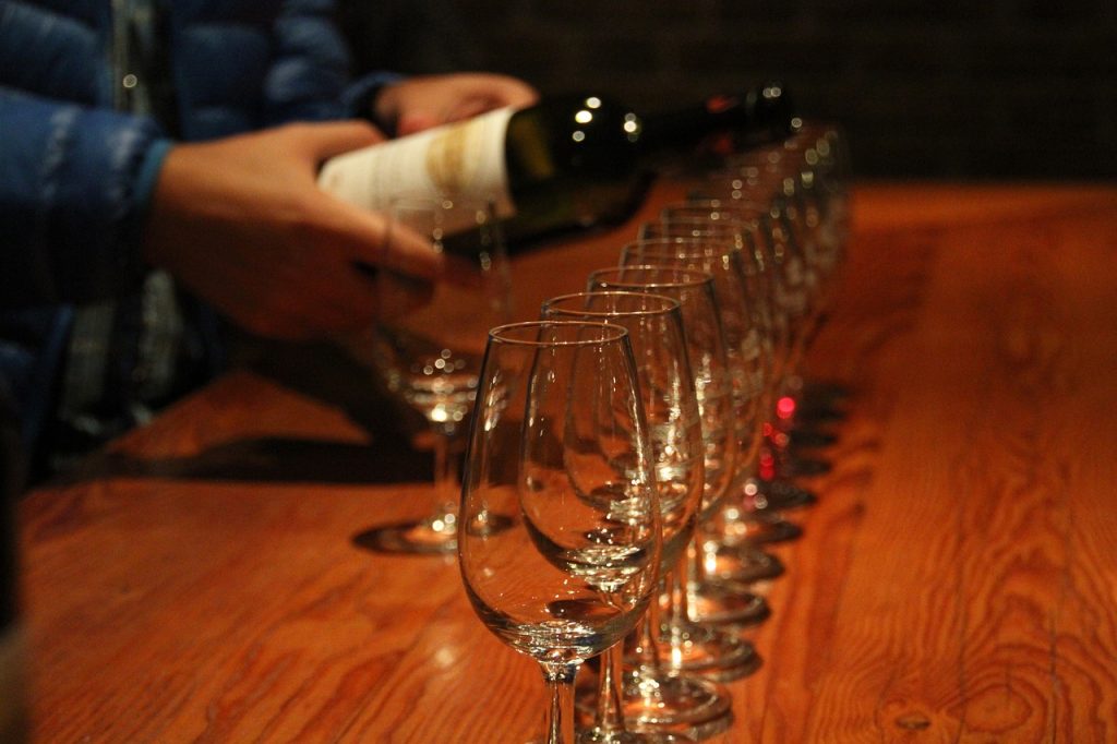 Dégustation de vin