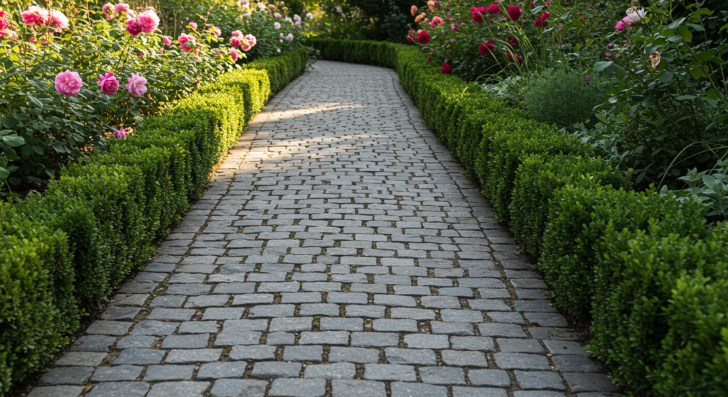 allée_pavés_jardin
