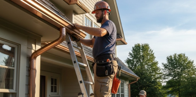 gouttière demi-ronde