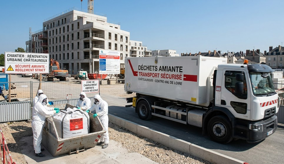 Transport de déchets amiante